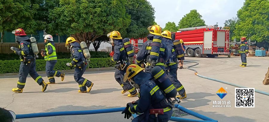 4008云顶集团积极共同消防结合演练，共筑安全出产防线